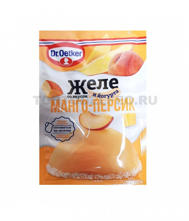 Желе Манго-Персик йогурт 33г