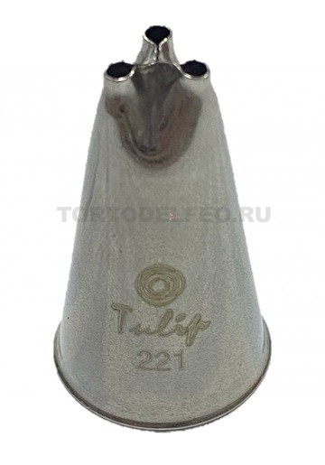 Кондитерская Насадка 221 Tulip 3 отверстия